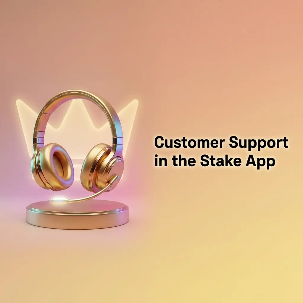 Stake app customer support options including live chat, email, help centre, and community forum for Indian players