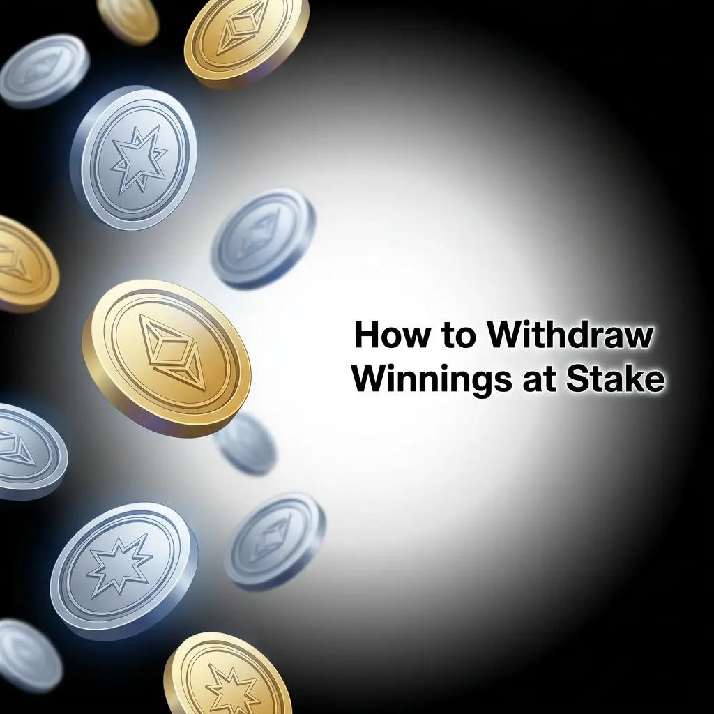 Step-by-step guide on how to withdraw winnings at Stake casino using cryptocurrency payment methods
