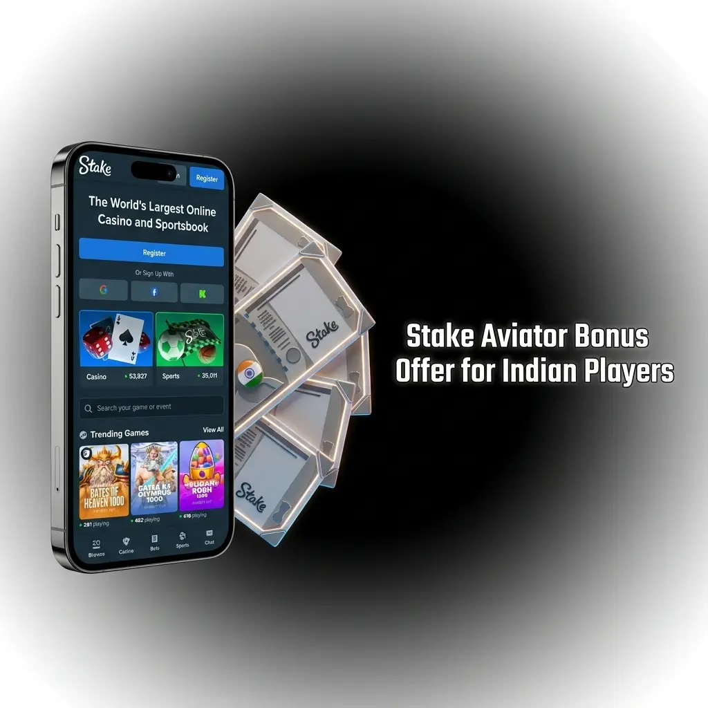 Stake Aviator weekly raffle bonus offer with USD 75,000 prize pool for Indian players
