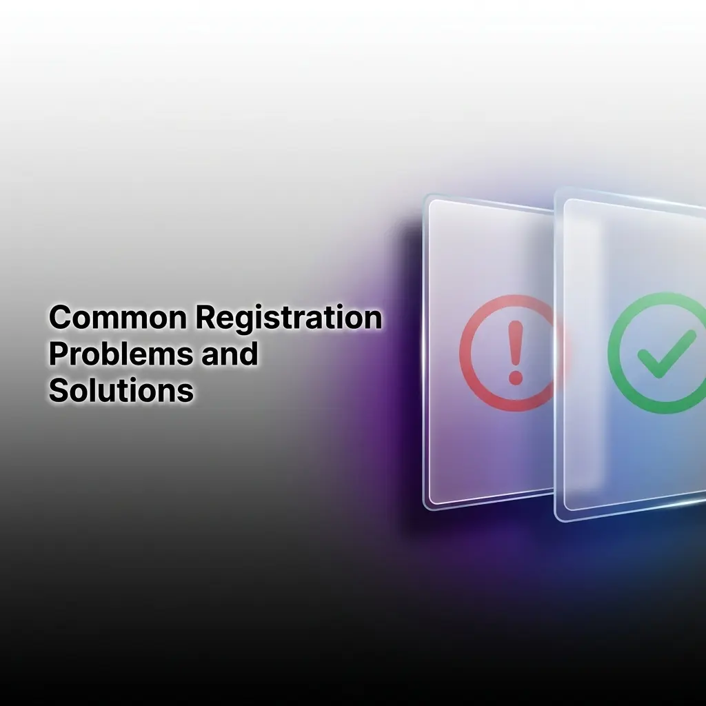 Table showing common Stake registration problems and solutions including OTP issues, email errors, and age verification fixes