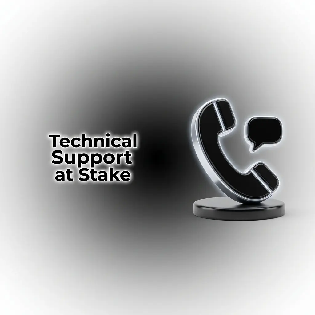 Stake technical support channels for login, payment, and game issues via live chat and email for Indian users