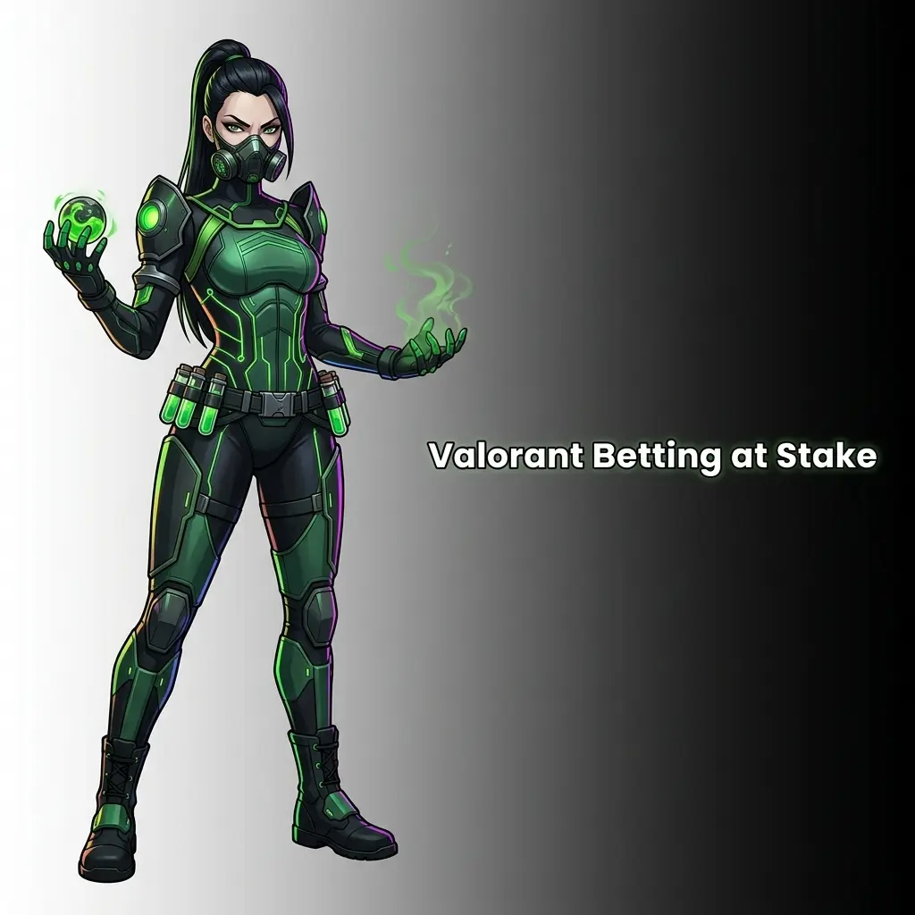 Valorant betting at Stake featuring VCT Champions and Masters markets with match winner and live in-play options